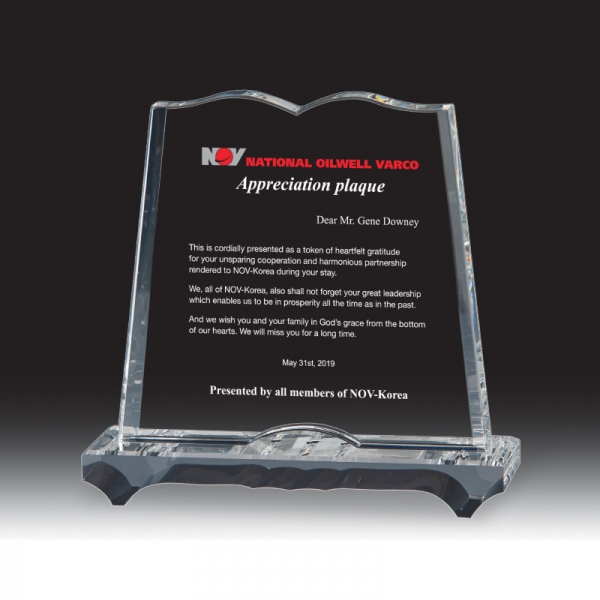 크리스탈 상패 HB-7415